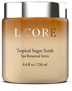 L'CORE Paris-Tropical Sugar Scrub SPA COLLECTION 8.4 oz NEW SEAL UNDER LID